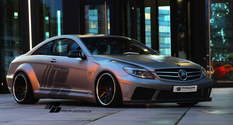 Аэродинамический обвес Prior Design Black Edition для Mercedes CL-class (W216) 2006 - 2012