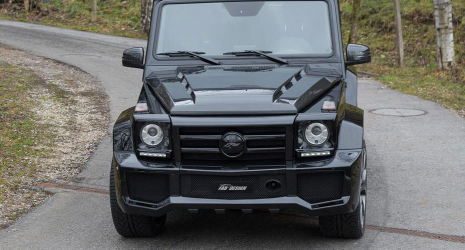 Аэродинамический обвес FAB Design для Mercedes G-class (W463)