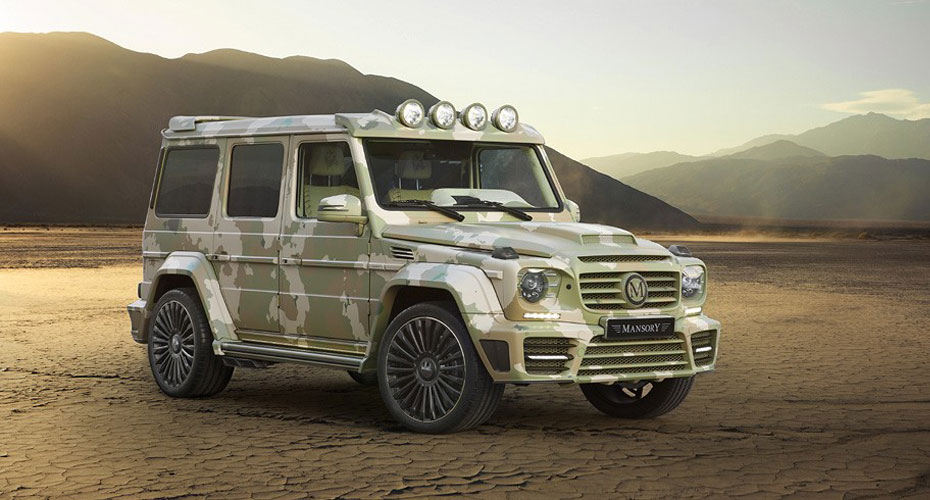 Аэродинамический обвес Mansory Sahara для Mercedes G-class (W463)