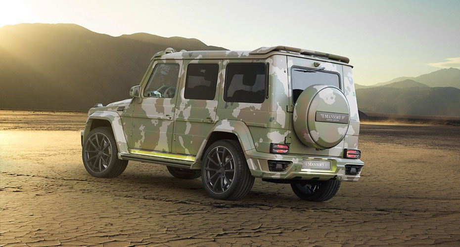 Аэродинамический обвес Mansory Sahara для Mercedes G-class (W463)