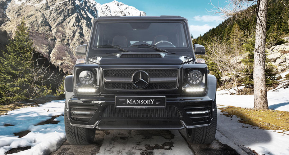 Аэродинамический обвес Mansory для Mercedes G-class (W463) 2013 2014