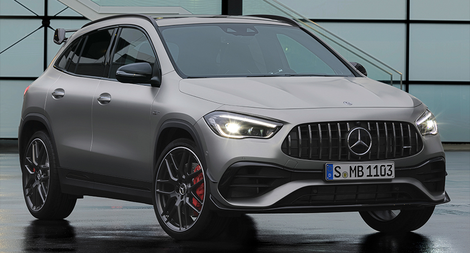 Обвес GLA45 AMG для Mercedes GLA H247 2020 2021 купить