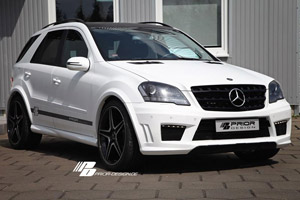 Аэродинамический обвес Prior Design для Mercedes ML (W164). Тюнинг Mercedes ML (W164)