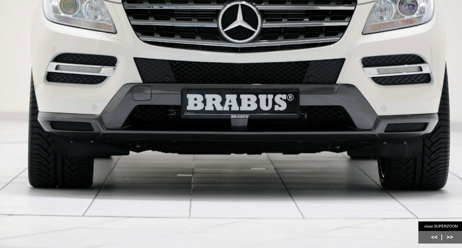 Обвес Brabus Mercedes ML W166 2015 2014 2013 купить