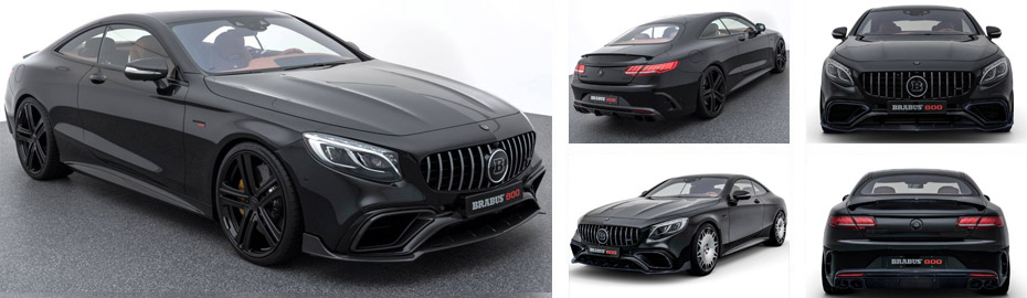 Обвесы на Mercedes S Coupe C217, тюнинг Mercedes C217 2018 2019 2020