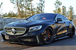 Аэродинамический обвес VITT Squalo для Mercedes S-class Coupe (C217). Тюнинг Mercedes-Benz S-class Coupe (C217)