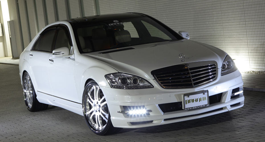 Аэродинамический обвес Branew для Mercedes S-class (W221)