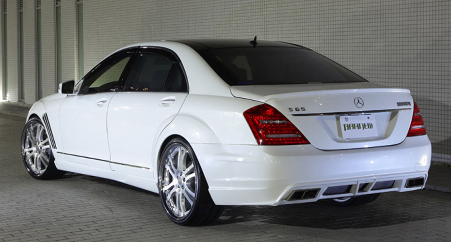 Аэродинамический обвес Branew для Mercedes S-class (W221)