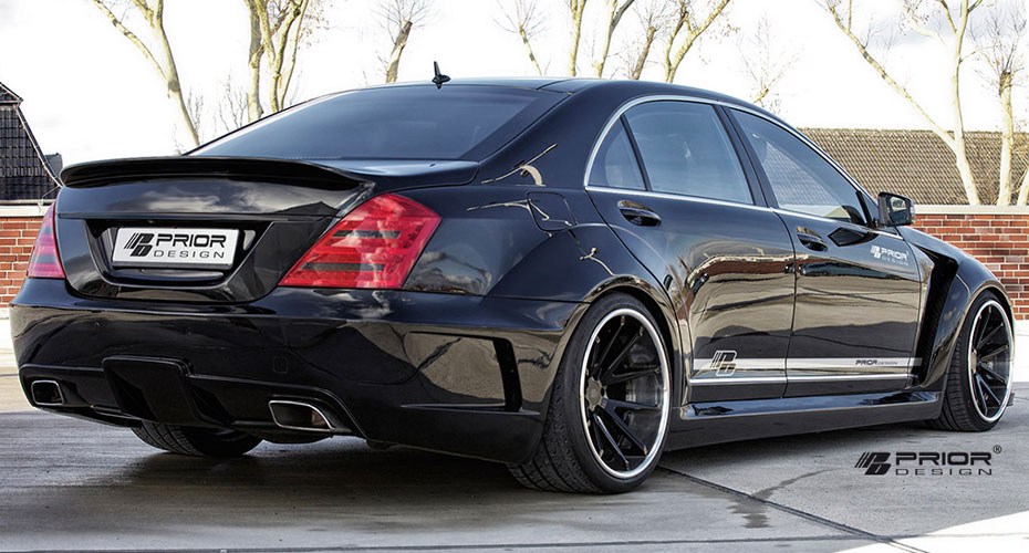 Аэродинамический обвес Prior Design для Mercedes S-class (W221)