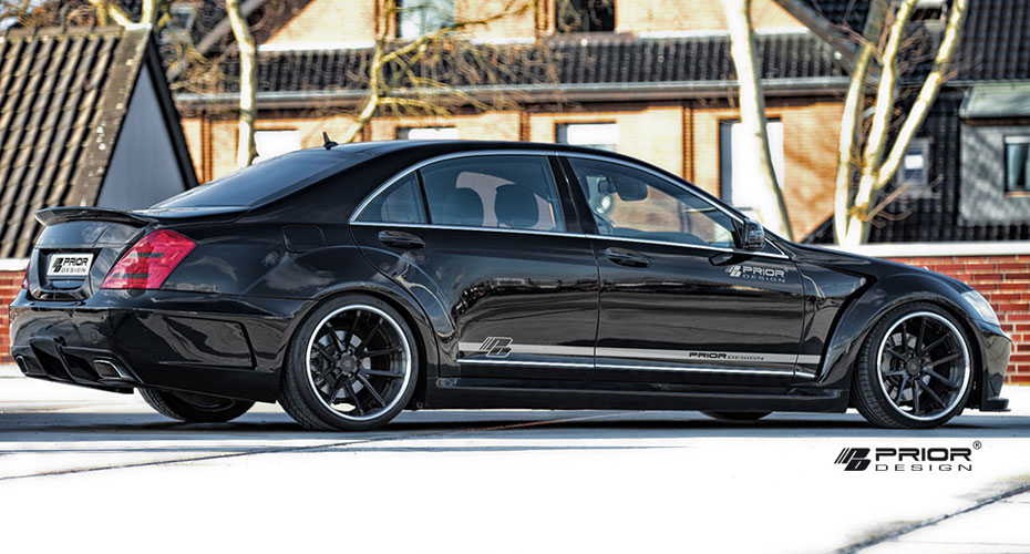 Аэродинамический обвес Prior Design для Mercedes S-class (W221)