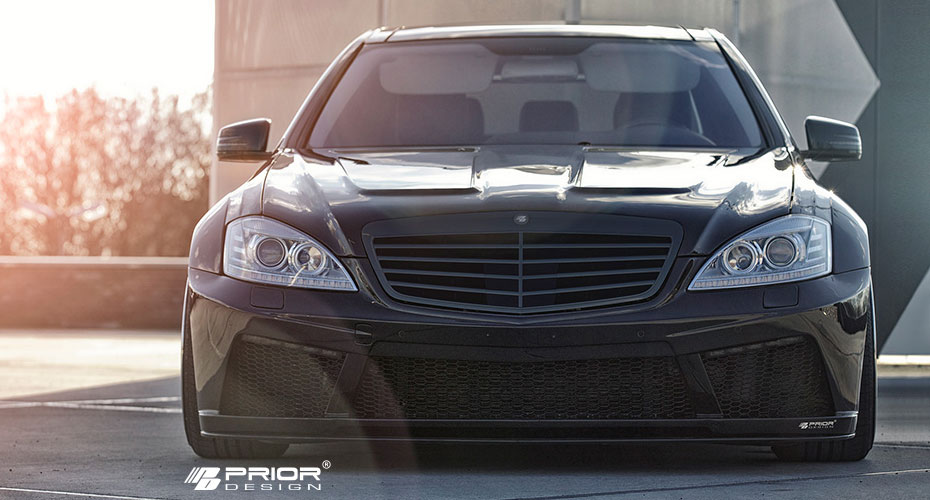 Аэродинамический обвес Prior Design для Mercedes S-class (W221)