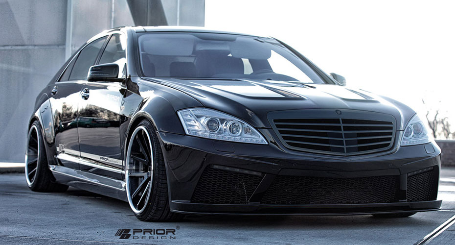 Аэродинамический обвес Prior Design для Mercedes S-class (W221)