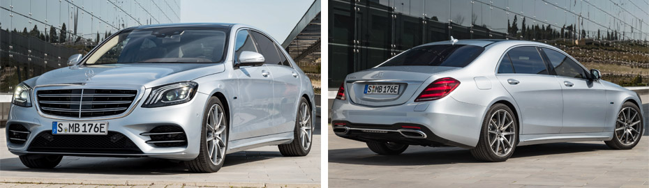 Комплект рестайлинга Mercedes W222 Maybach в 2018 год S63, S65, AMG-пакет