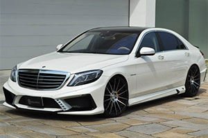 Аэродинамический обвес VITT Squalo для Mercedes S-class (W222). Тюнинг Mercedes-Benz S-class (W222)