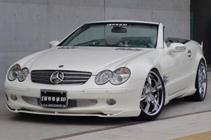 Аэродинамический обвес Branew для Mercedes SL-class (R230). Тюнинг Mercedes SL class (R230)