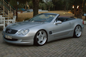 Аэродинамический обвес WALD Executive Line для Mercedes SL-class (R230). Тюнинг Mercedes SL class (R230)