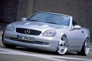 Аэродинамический обвес WALD Executive Line для Mercedes SLK-class (R170)