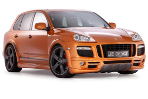 Аэродинамический обвес JE Design II для Porsche Cayenne 957. Тюнинг Porsche Cayenne 957