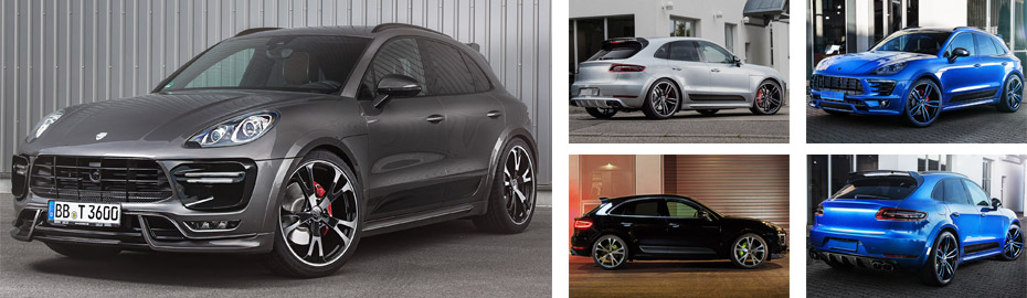 Тюнинг Porsche Macan, обвесы Порше Макан 2018 2017 2016