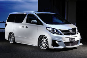 Аэродинамический обвес WALD Black Bison для Toyota Alphard