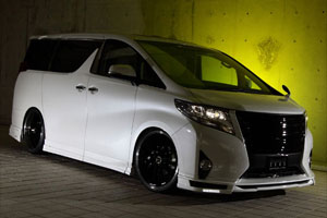 Аэродинамический обвес MzSpeed для Toyota Alphard