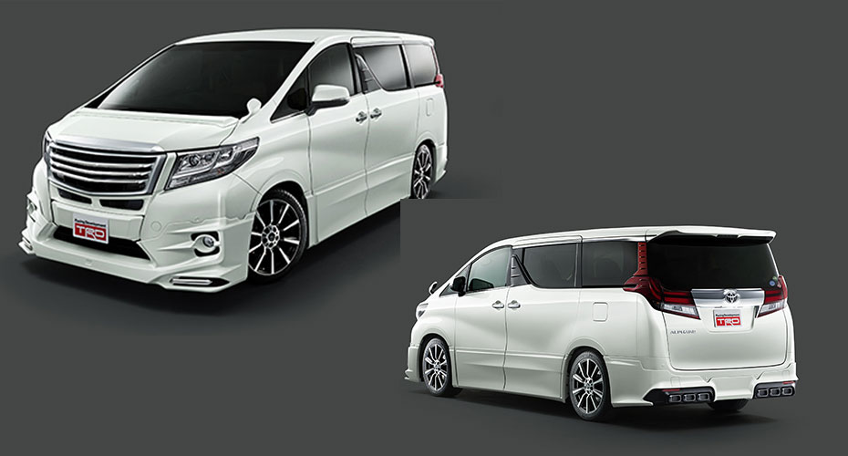 Обвес TRD Toyota Alphard 2015 2016 купить