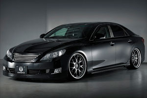 Аэродинамический обвес Aimgain для Toyota Mark X (GRX130). Тюнинг Toyota Mark X (GRX130)