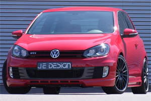 Аэродинамический обвес JE Design для VW Golf 6 GTi. Тюнинг VW Golf 6