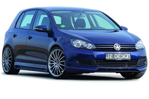 Аэродинамический обвес JE Design для VW Golf 6. Тюнинг VW Golf 6