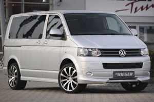 Аэродинамический обвес Rieger для VW T5 Transporter. Тюнинг VW T5 Transporter