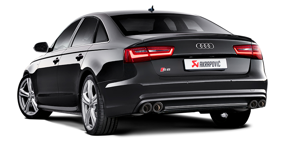 Выхлопная система Akrapovic для Audi S6 4G C7 купить