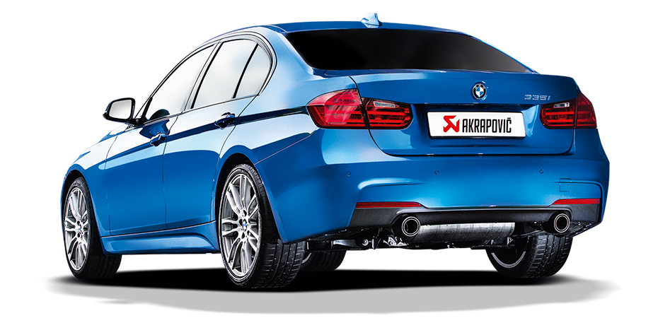 Выхлопная система Akrapovic для BMW 3er F30 купить