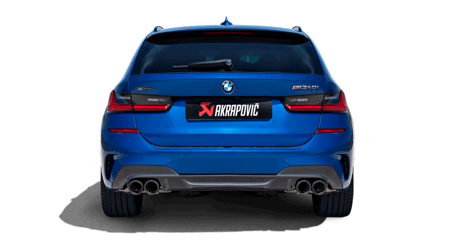 Выхлопная система Akrapovic для BMW 3er G20 купить