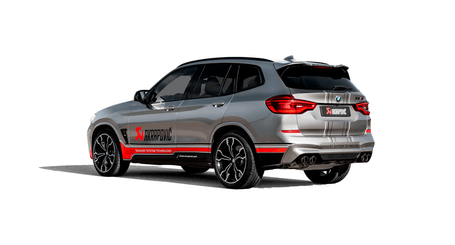 Выхлопная система Akrapovic для BMW X3M F97 купить