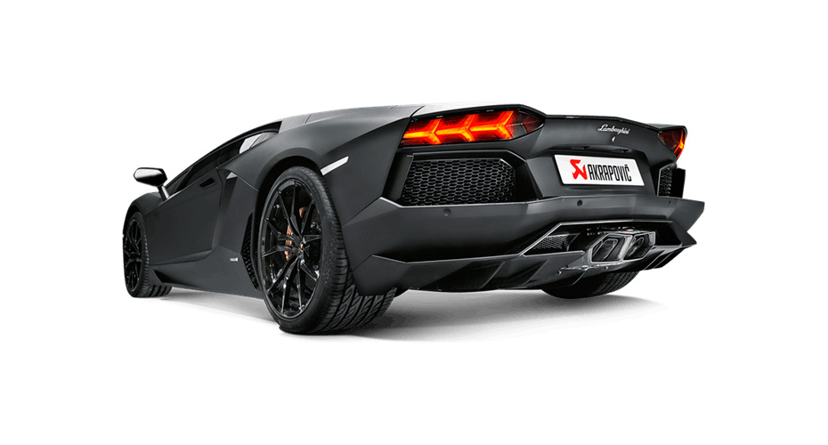 Выхлопная система Akrapovic для Lamborghini Aventador купить