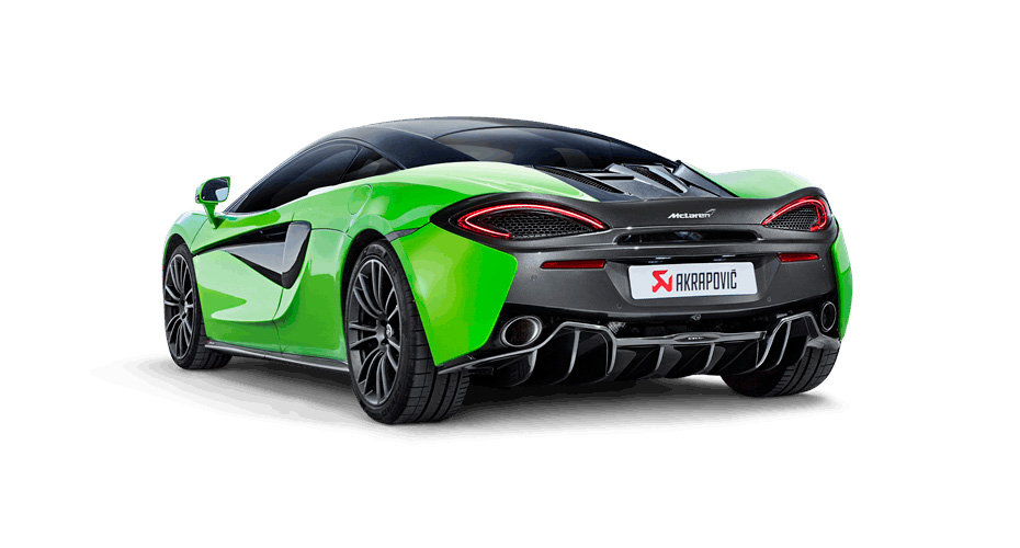 Выхлопная система Akrapovic для McLaren 570S купить