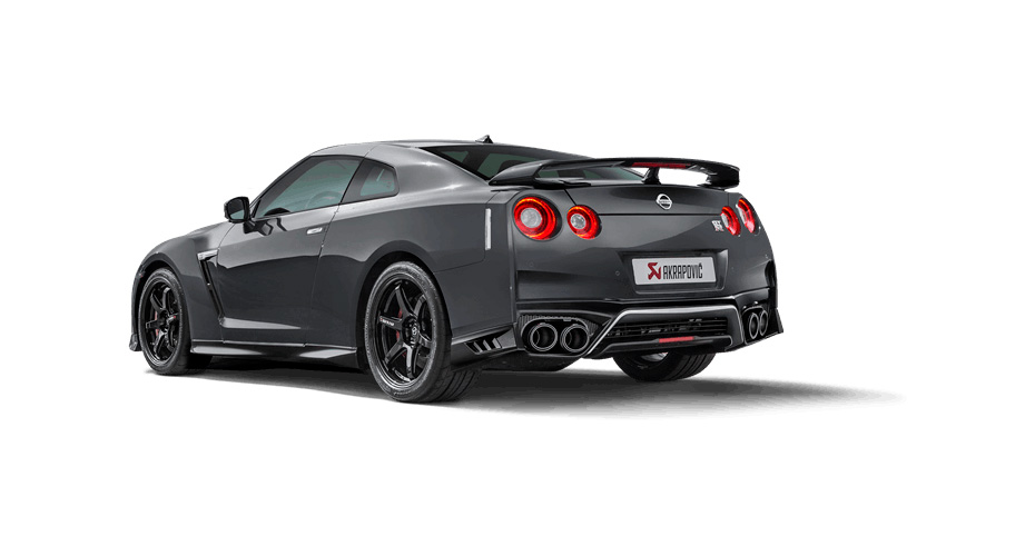 Выхлопная система Akrapovic для Nissan GTR R35 купить