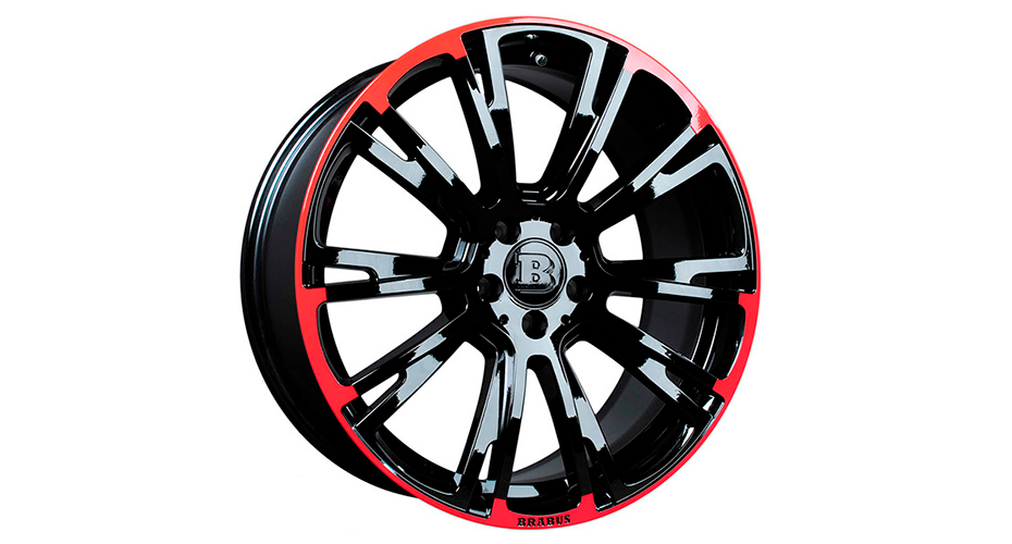 Диск Brabus Monoblock R red black купить оригинал R19