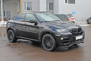 Обвес и колесные диски Hamann для BMW X6 E71