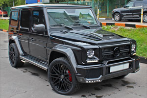 Mercedes G350 CDI. Обвес Brabus Widestar Carbon Edition