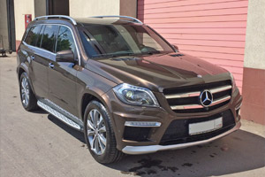 Mercedes GL350 CDI X166. обвес GL63 AMG