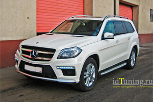 Mercedes GL500 X166. обвес GL63 AMG