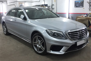 Mercedes S350 CDI W222. Аэродинамический обвес S63 AMG