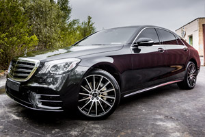 Mercedes S500 W222 AMG. Рестайлинг в 2018 года.