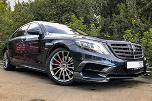 Mercedes S63 AMG W222. Обвес Brabus.