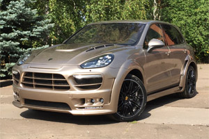 Аэродинамический обвес Hamann Guardian для Porsche Cayenne 958 рестайлинг